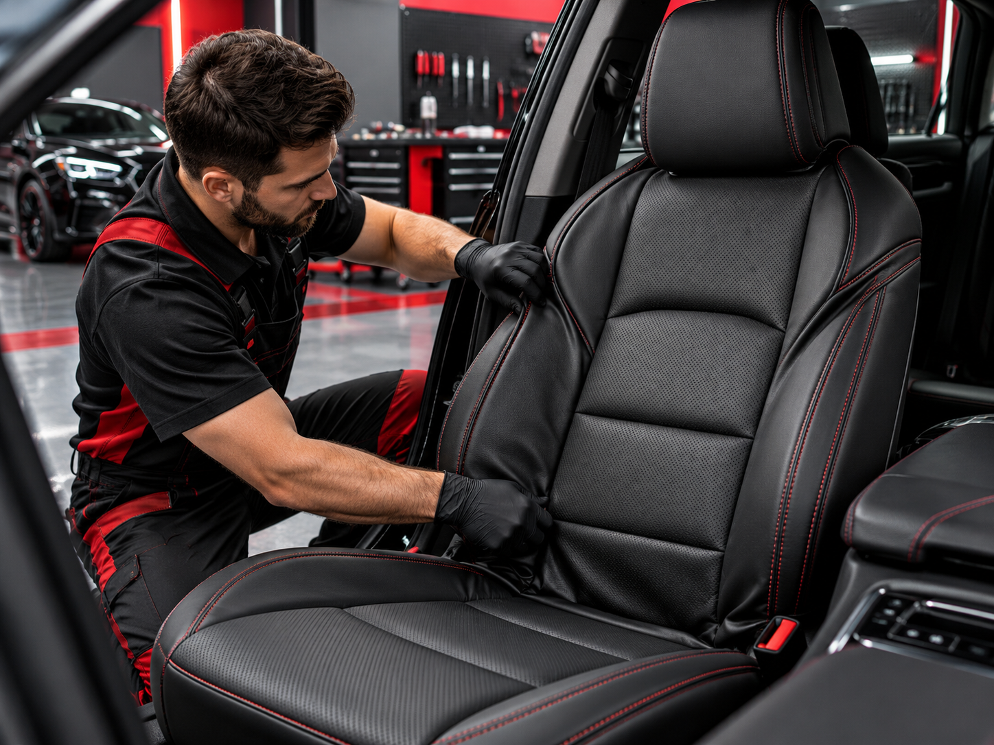 Seat Cover Installation