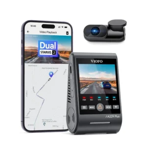VIOFO A229 Plus 2CH – 2K Front & Rear Dash Cam